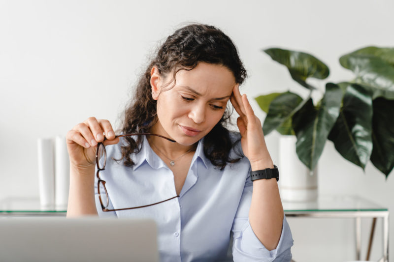 perimenopause fatigue - middle aged women feeling tired