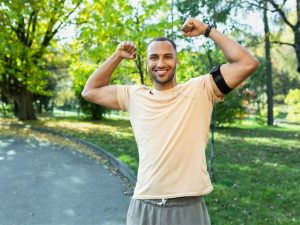 Successful sportsman to illustrate successful testosterone replacement therapy