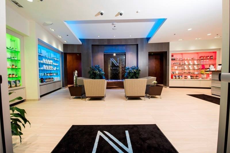 Interior of a Nava Health lobby in the Columbia, Maryland location