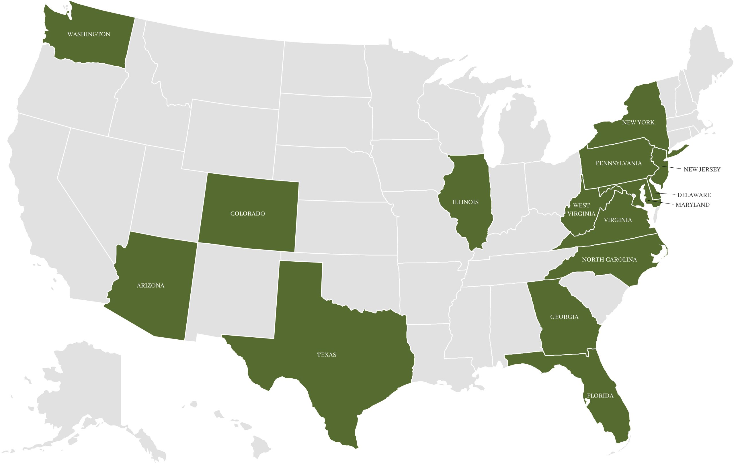 Where We’re Licensed to Serve You